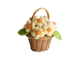 Vaso de Flores Pequeno com Cesto de Girassol LAXISCREED