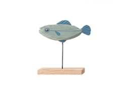 Ornamentos De Peixe Para Decoração De Mesa E Estátua De Peixe