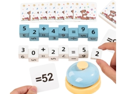 Brinquedos Digitais, Blocos Numéricos De Madeira Educativos, Jogo De Tabuleiro Matemático E Cartões De Memória