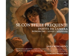CD Bononcini, Lotti, Steffani, Sara Mingardo, Cenacolo Musicale - Se Avessi Un Cuore (1CDs)