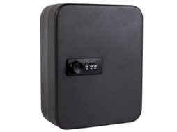 Cofre Chaves Eifson Capacidade 48 Chaves Segredo 3 Dígitos 25x18x7.5cm (preto)