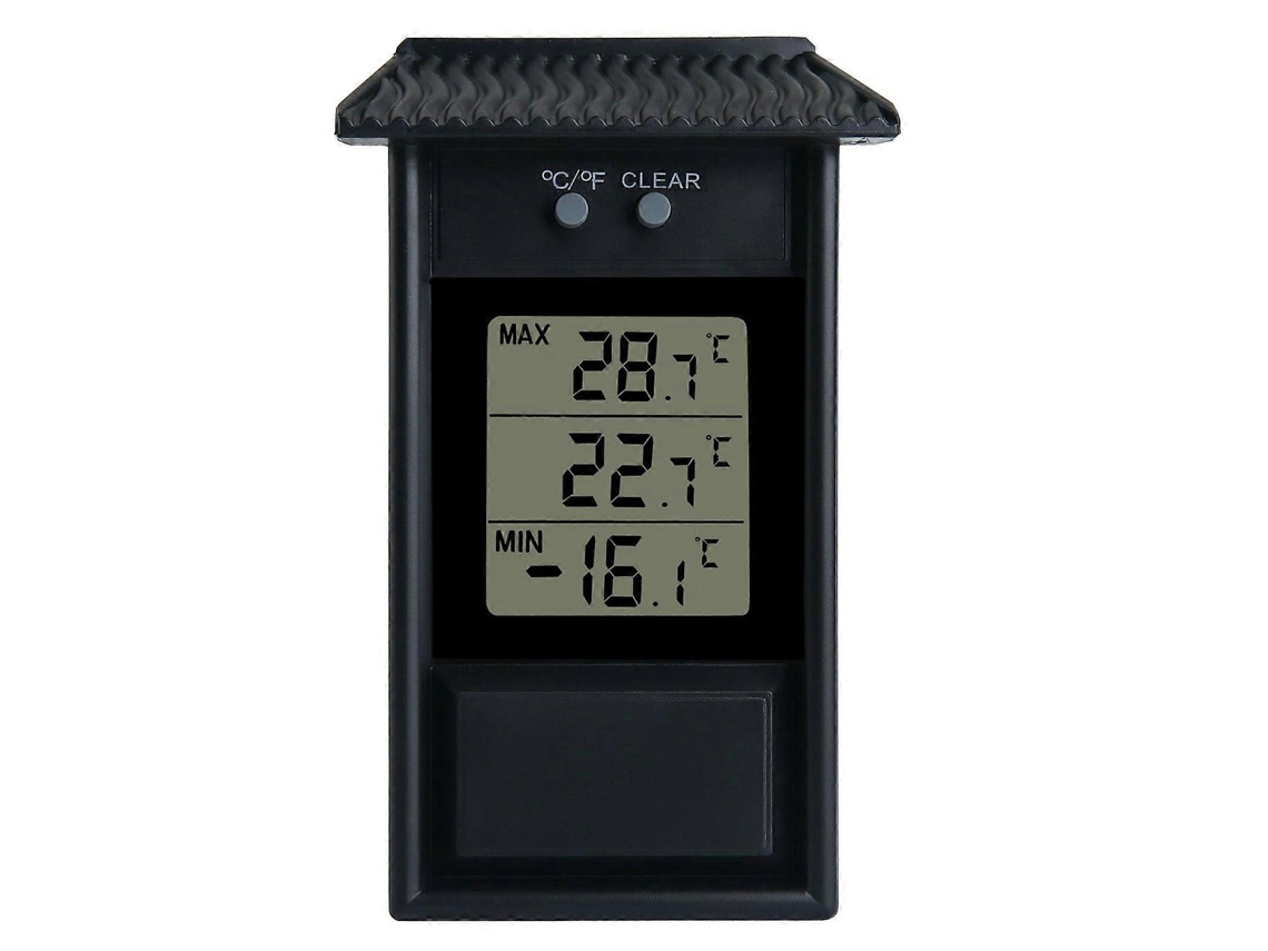 Termômetro De Estufa, Resolução De 1°c, Abs, Termômetro De Jardim Externo, B Ly Ebike