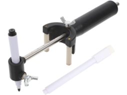 Marcador de Linha com Cabo de Roda de Plástico Preto, 1 Conjunto