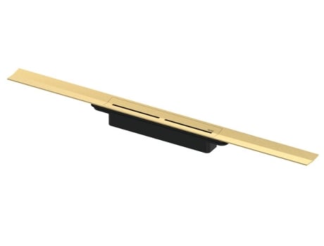 Perfil de Duche Tecedrainprofile para Drenagem de Duche Comprimento 1000Mm 671 Cor: Aspeto Dourado Escovado