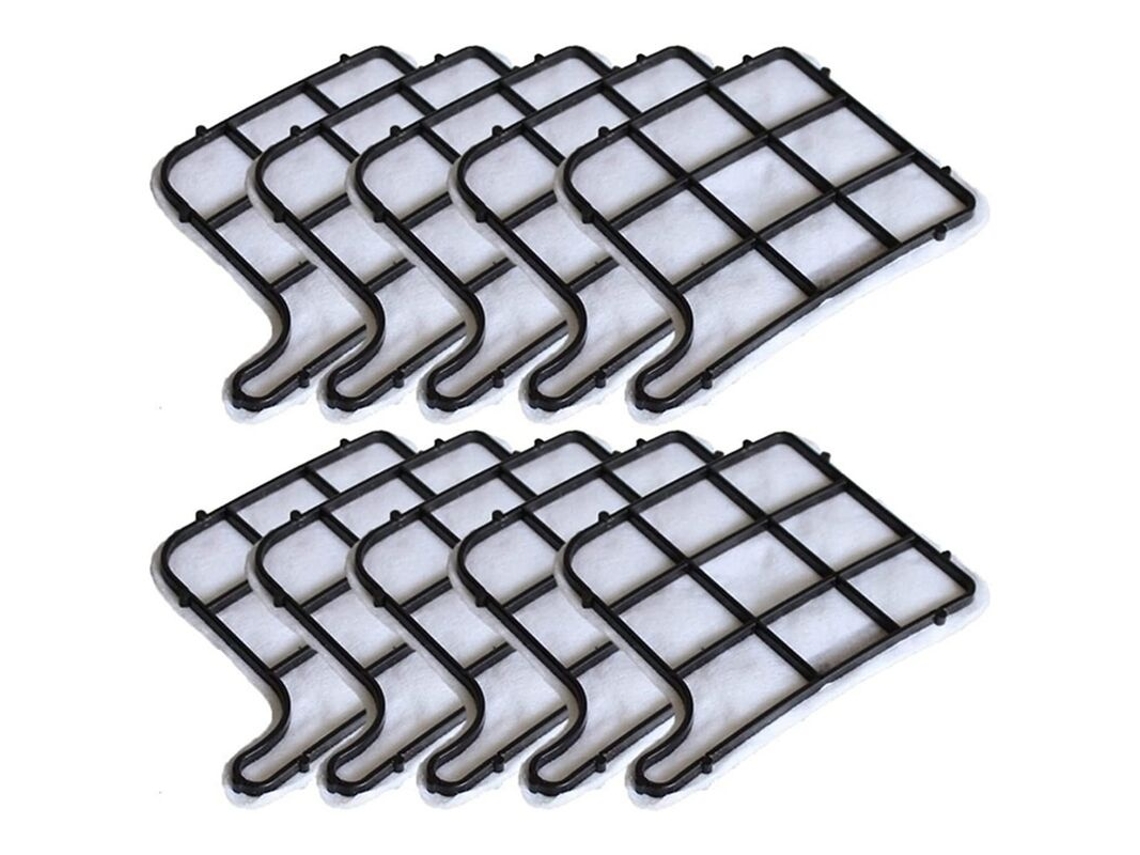Lurelia Conjunto De 10 Filtros Hepa Para Aspirador Pó Folletto Vorwerk Kobold Vk135 Vk136 Vk369 Uso Doméstico E Na Cozinha
