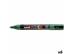 Rotuladores POSCA Pc-5M Verde 6 Unidades