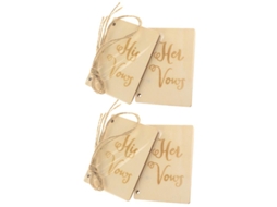 4 Unidades De Caderno De Votos De Casamento Allinless