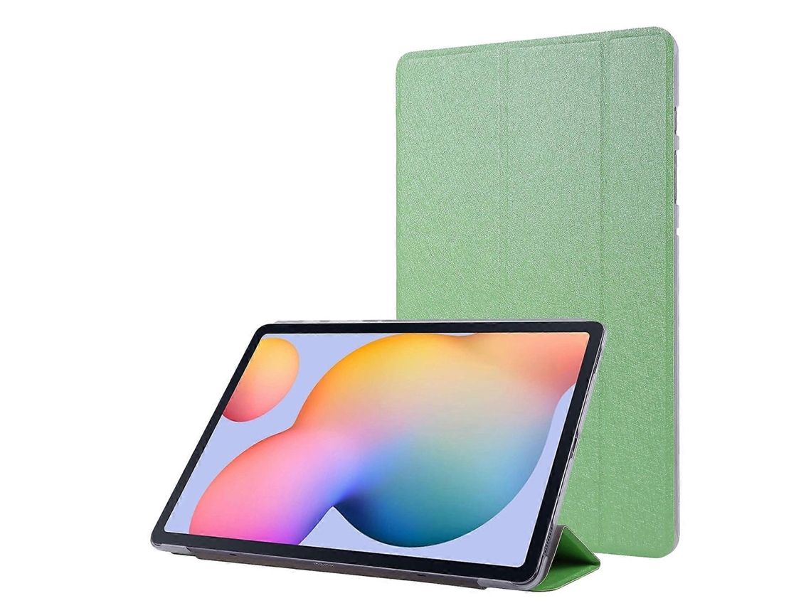 Capa flip de couro com textura de seda Webake para Samsung Galaxy Tab S8/Tab S7