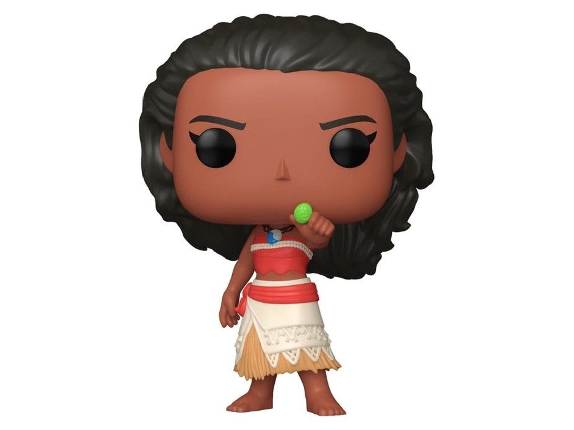 Funko - Moana, A Lenda Do Fim Do Mundo - Figura Pop! Buddy Moana Com O Coração De Tefiti - Brilha No Escuro 9 Cm