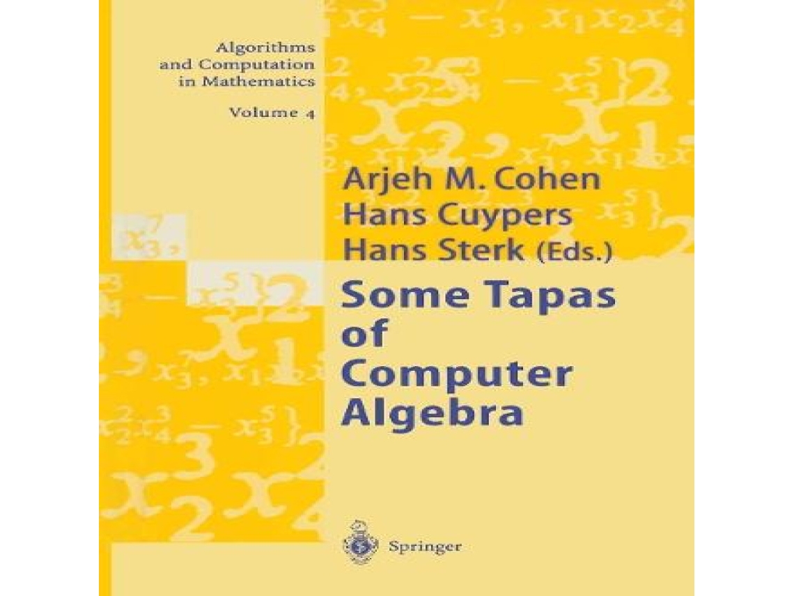 Livro Some Tapas of Computer Algebra de Springer Nature BV (Inglês)