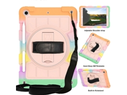 Capa de silicone híbrida à prova de choque Webake para tablet com alça de ombro