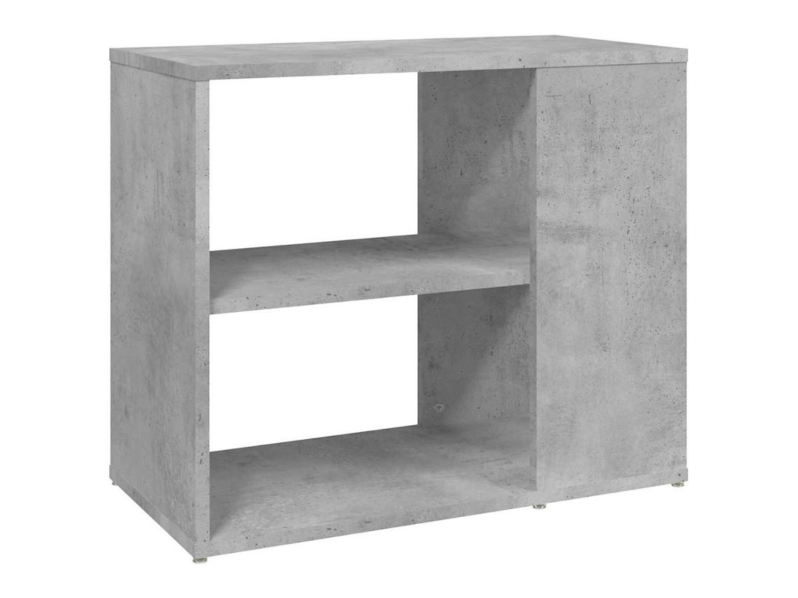 Side Cabinet, Side Cabinets Vidaxl Cinzeto Madeira Processada (n/a)