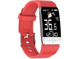 Pulseira Fitness Ip68 Resistente à Água Monitor Hr Smartwatch Ecg Ppg Atividade Tracker Hr Pedômetro Relógio Esportivo Bestvite (vermelho)