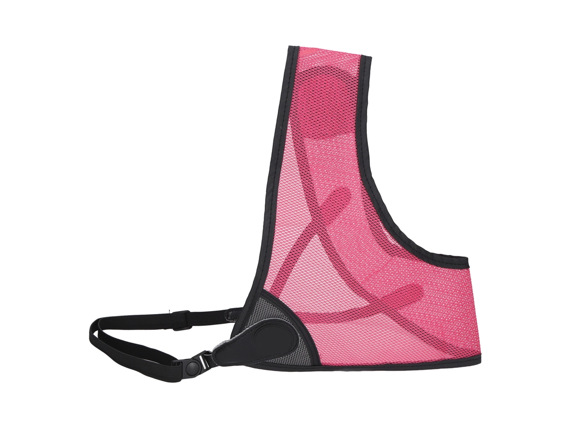 Protetor de tórax ajustável para adultos e crianças, em malha 33x23cm, sem marca.