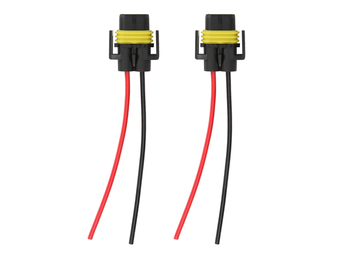 Conector De Luz De Niebla 2 Piezas Soportes Resistentes Al Calor Para Automóviles