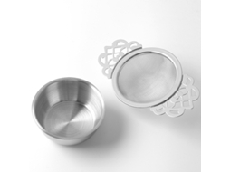 Tigela Infusora De Chá, Infusores De Chá Em Aço Inoxidável Para A Granel, Malha Fina, Infusor De Chá, Prateado