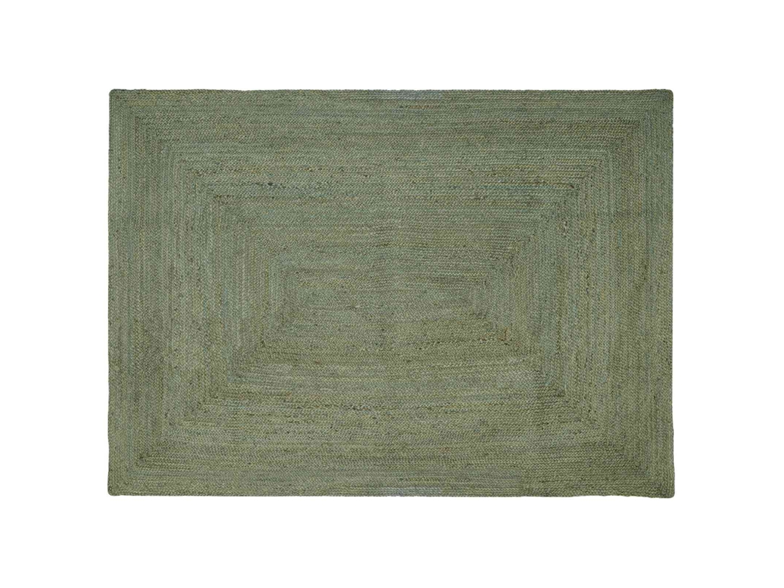 Vidaxl Tapete De Área Verde-azeitona 200 X 290 Cm Juta