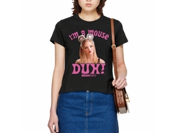 Rockinstone Mean Girls Mouse Duh Black T-shirt Size:s