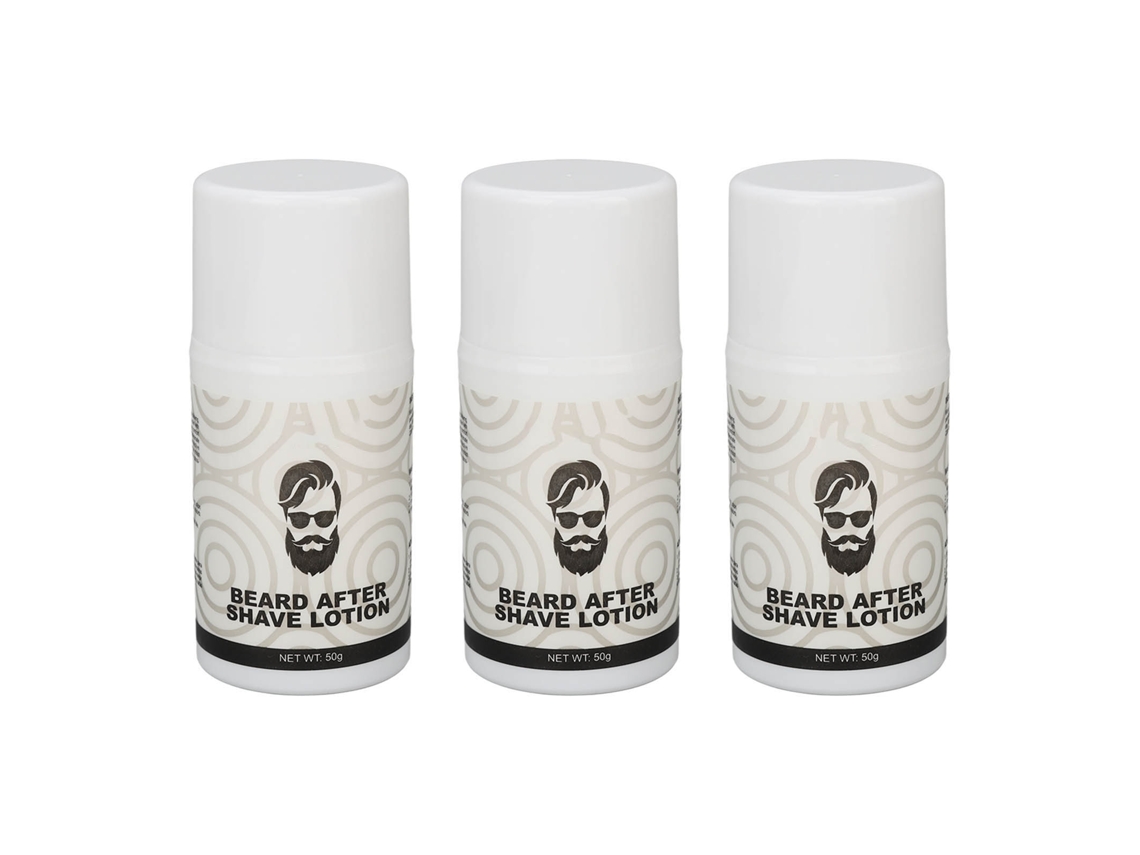 3pcs Loção Pós-barba Para Homens 150g Total Hidratação Rápida Absorção Calma Pele Para Qualquer Tipo De Pele