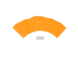 Proteção contra salpicaduras de silicone S/MARCA ajustável para frigideira e panela 20-34cm
