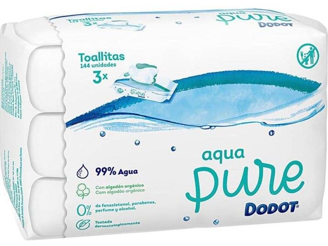 Comprar Dodot Toallitas Aqua Pure 48 unidades