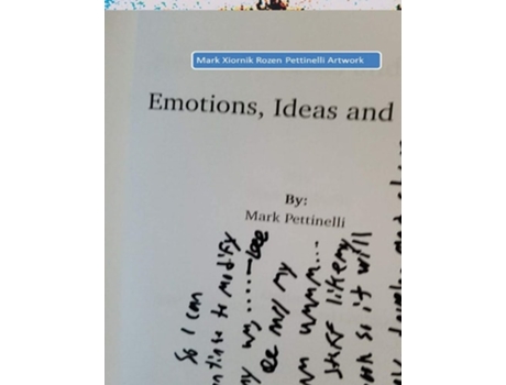 Livro Mark Xiornik Rozen Pettinelli Artwork De Mark Rozen Pettinelli (inglês)