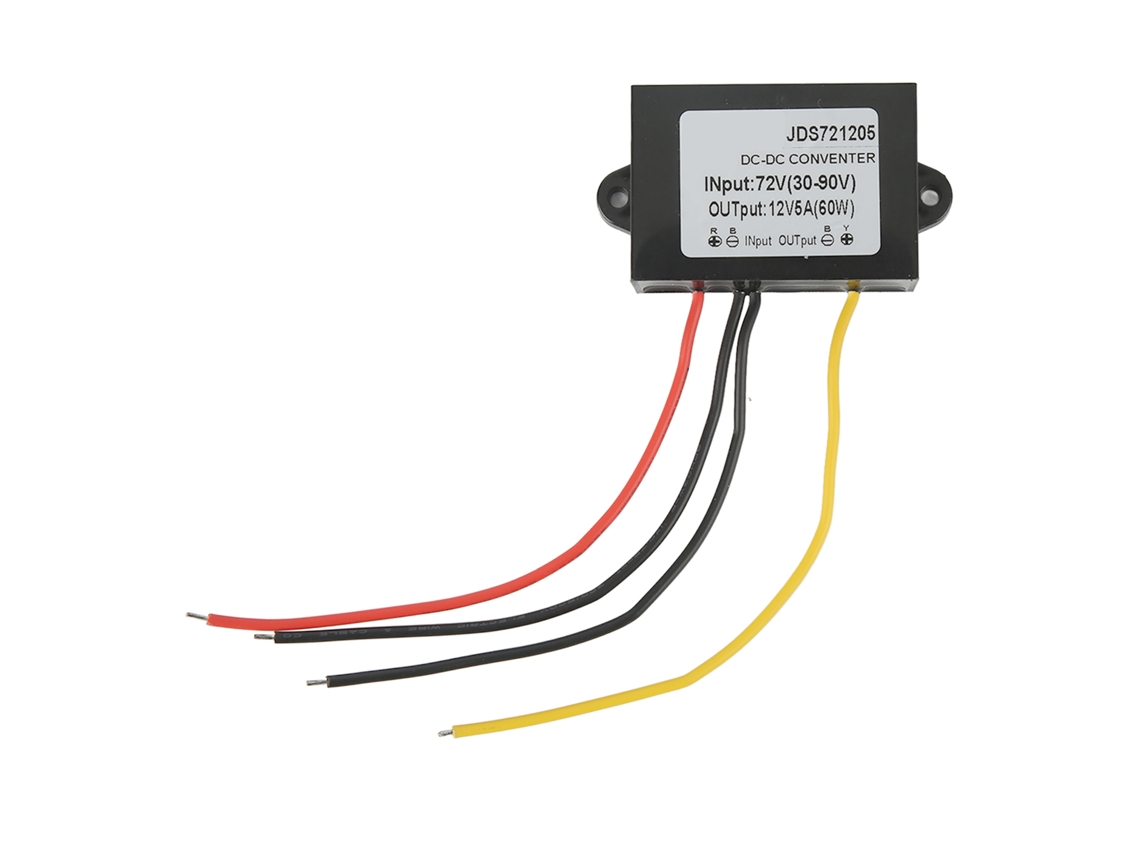 Módulo Buck Conversor de Voltagem DC 72V para 12V 5A IP67