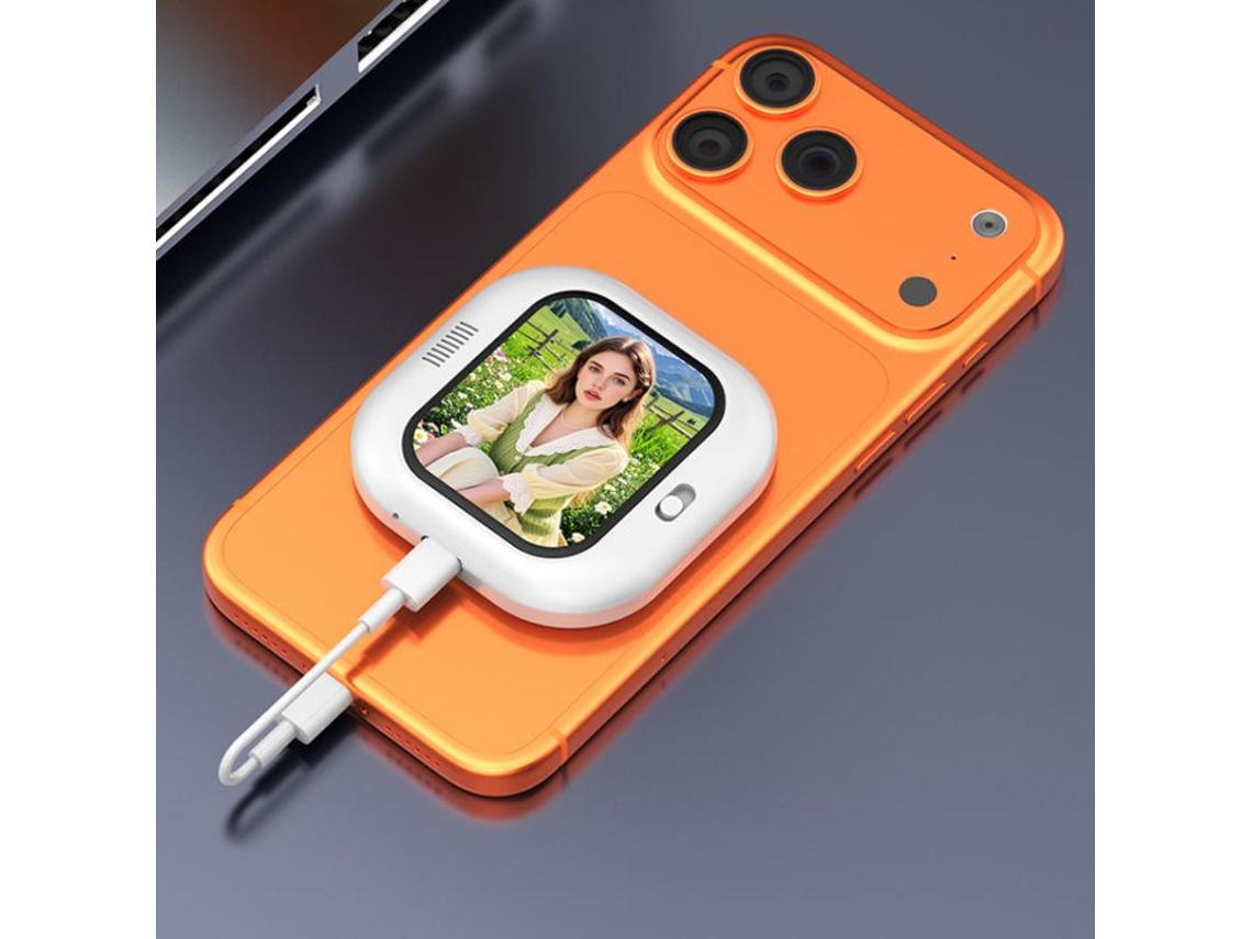 Espelho Com Fio X3 Para Selfie Com Smartphone E Visor Magnético Traseiro