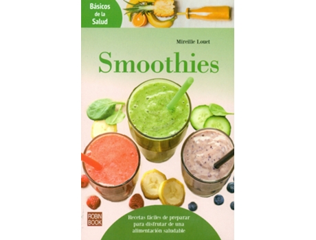 Livro Smoothies de Mireille Louet (Espanhol)
