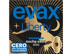 Pensos Higiénicos Liberty Noite Extra com Abas Evax
