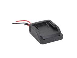 Adaptador de bateria de lítio ABS e base de carregamento para baterias Metabo 18V e e-bikes