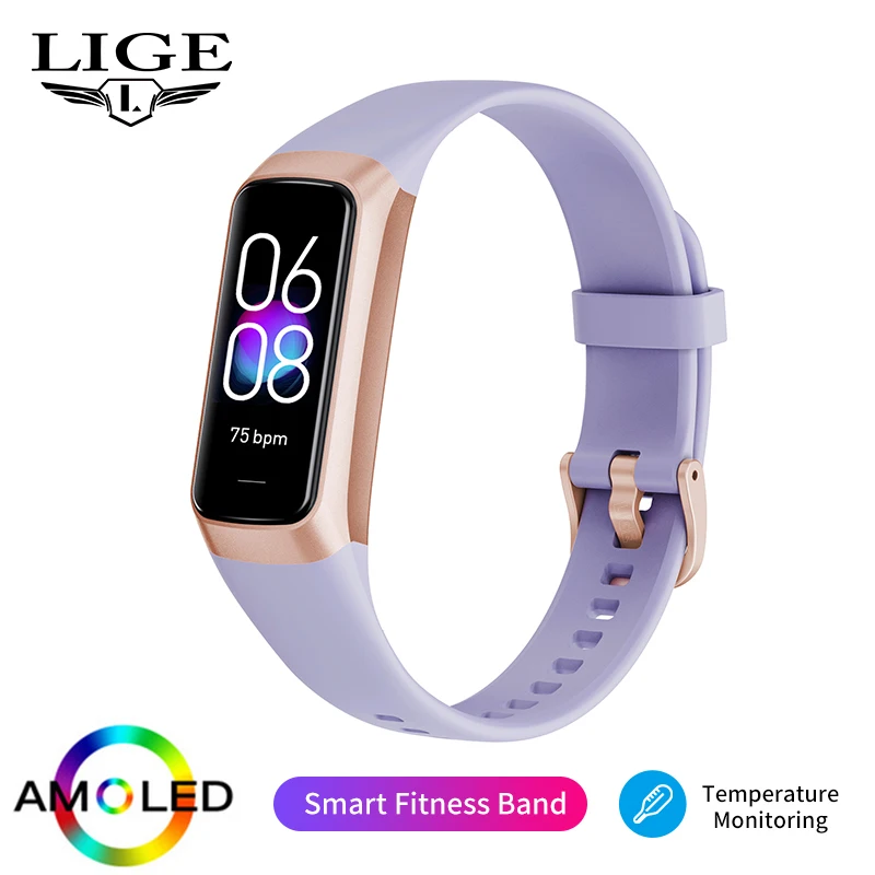 (roxo Claro) Smartwatch Com Tela Colorida De 1,1 Polegadas, Compatível Com Sistemas Ios E Android.