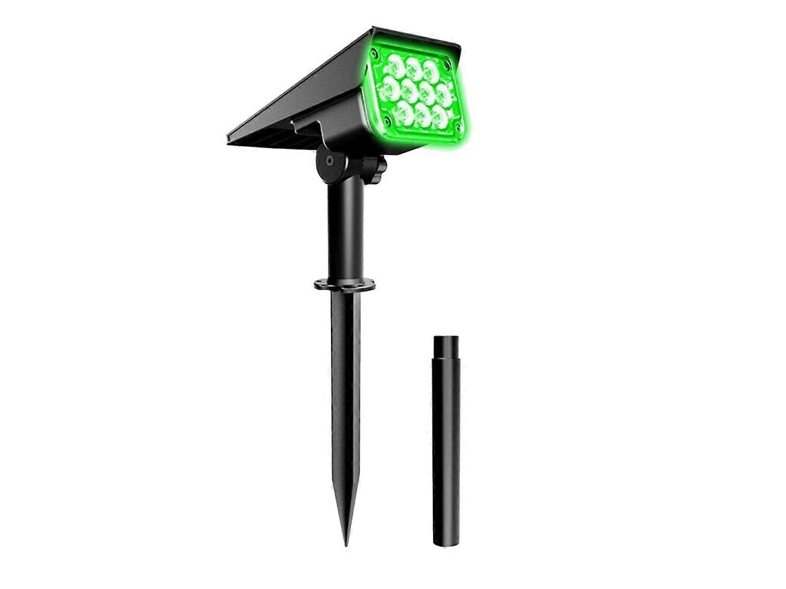 Holofote Solar Para Jardim, Luz Solar Ip65, Luz Verde Para Decoração De Pátios, Luz Solar Para Áreas Externas Olysi Shop