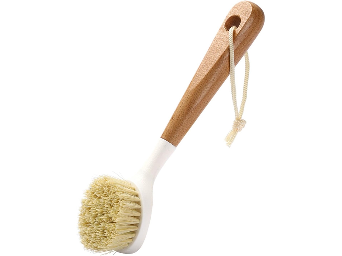 Conjunto De 2 Escovas Cozinha Esfoliantes 23cm Para Pratos E Panelas, Ideais Para Limpeza Pesada Escova De Cabo Longo