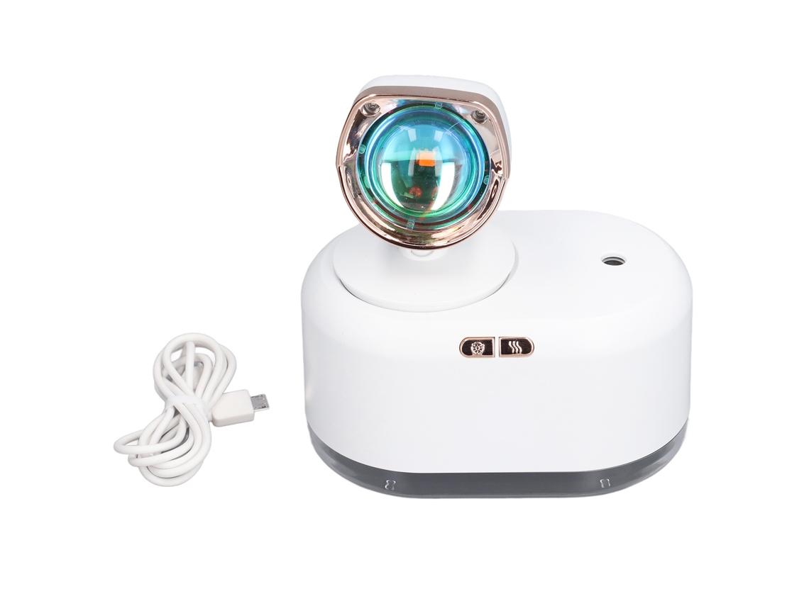 Laxiscreed Umidificador Led De Alta Capacidade, Névoa Silenciosa, Usb Para Casa E Quarto