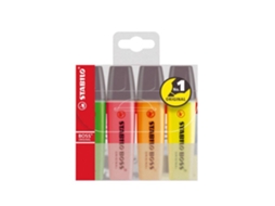 Sublinhador de Tinta Fluorescente STABILO 4 un