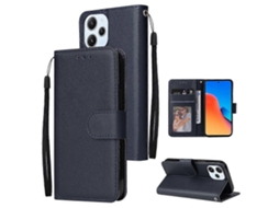 Capa Multifuncional Horizontal De Couro Com Três Compartimentos Para Cartões Para Xiaomi Redmi 12 4g/5g/note 12r
