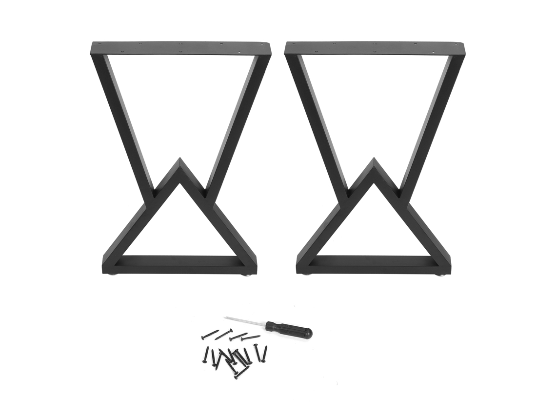 Laxiscreed Pernas De Ferro Fundido Para Mesa De Jantar, Resistentes E Perfeitas Para Projetos Diy
