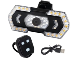 Luz Traseira Para Bicicleta Acessórios De Ciclismo Recarregáveis Com Controle Remoto | Luz Traseir Gokoco
