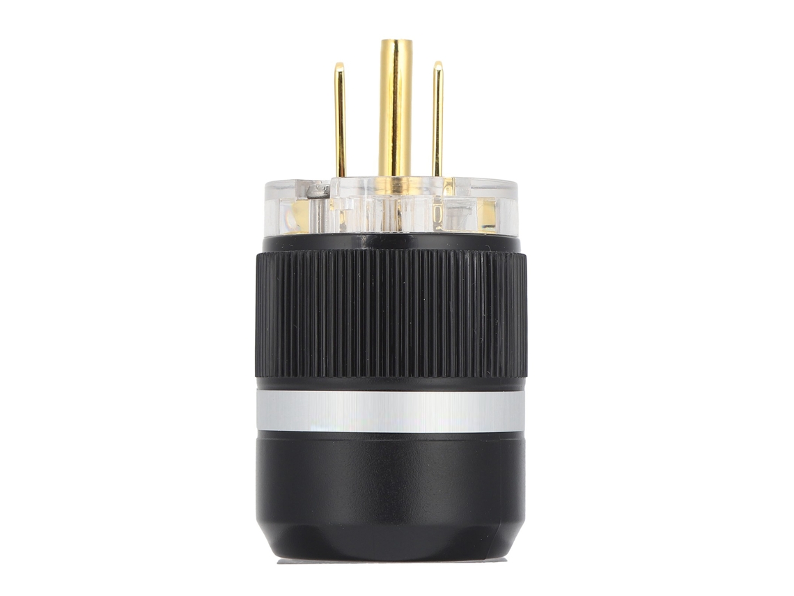 Aetheria plugue de Alimentação Monosaudio M101g Cobre Puro Dourado para Cabos de Áudio