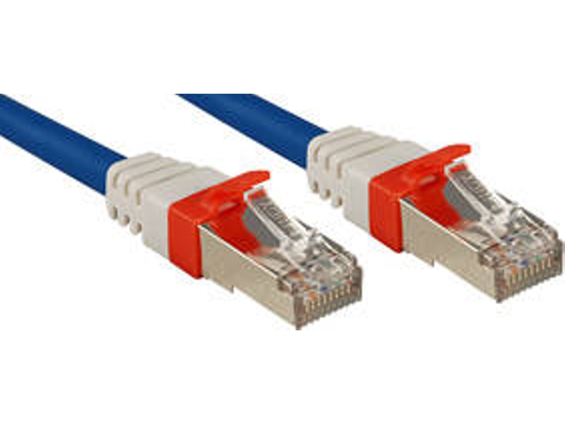 Cabo de Rede LINDY (RJ45 - 3 m - Azul)