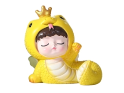 Colar de Snake Baby da LAXISCREED para Presentes na Ásia, Símbolo Zodiacal e de Sorte