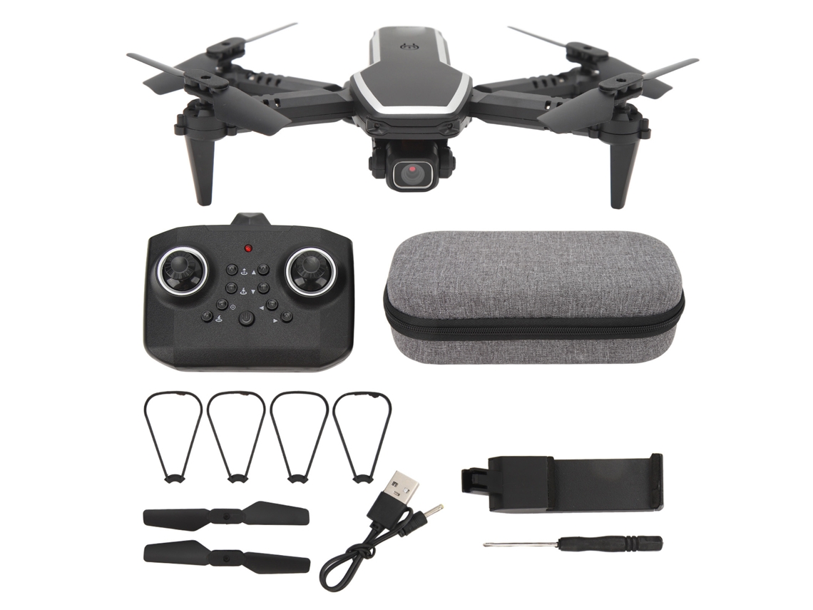 Mali Rc Drone Dobrável 4k Hd Câmera Dupla Controle Remoto Quadricóptero 4 Eixos para Crianças Acima de 14 Anos
