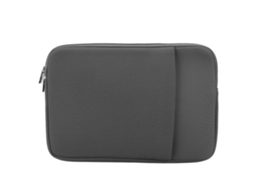 Capa Protetora Fina À Prova De Choque Para Laptop De 11 Polegadas, Envelope Escovado, Com Bolso, Cinza Slowmoose