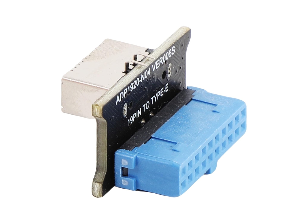 Adaptador Robusto Tipo E Com Conector Usb 3.0 No Painel Frontal