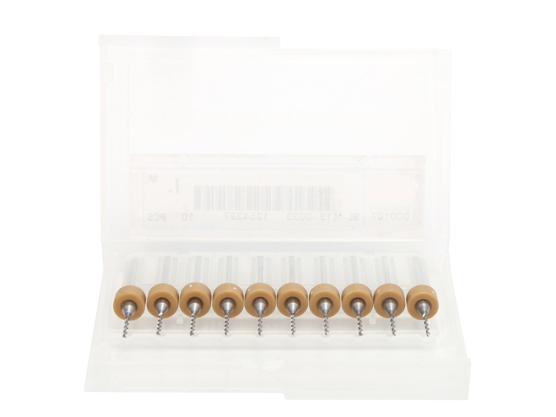 10pcs Broca de Limpeza 1.0mm Tungstênio Carbeto