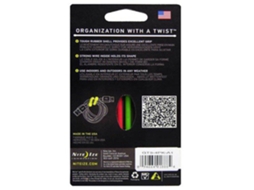 Nite Ize Gear Tie 3´´ 4 Pack