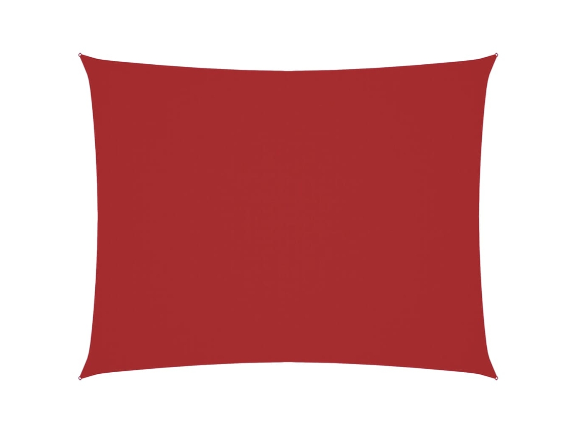 Vela Para Sol Tecido Oxford Retangular Vermelho 2x3,5 m MAISON EXCLUSIVE