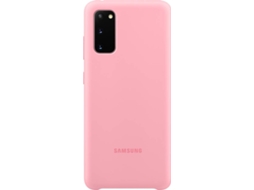 Capa SAMSUNG Galaxy S20 Silicone Rosa