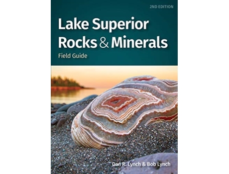 Livro lake superior rocks & minerals field guide de dan r. lynch,bob lynch (inglês)
